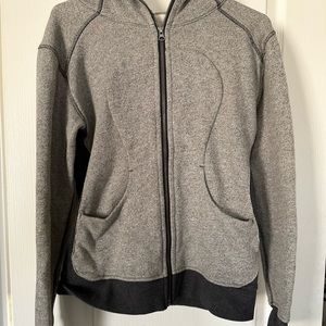 NWOT lululemon full zip scuba
